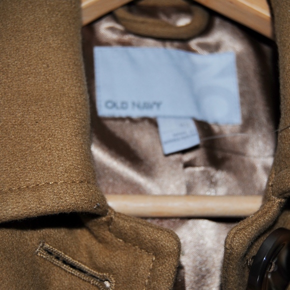 new old navy trench coat - Picture 3 of 4